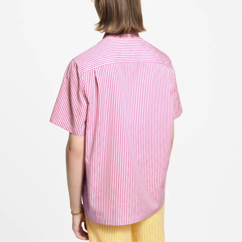 LOUIS VUITTON SS25 Shirt Men's Fuchsia-3