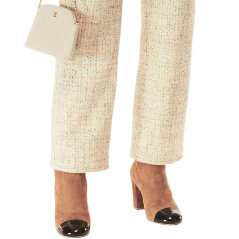 CHANEL 24 New Fall And Winter Arrivals Casual Pants Women's Ivory-2
