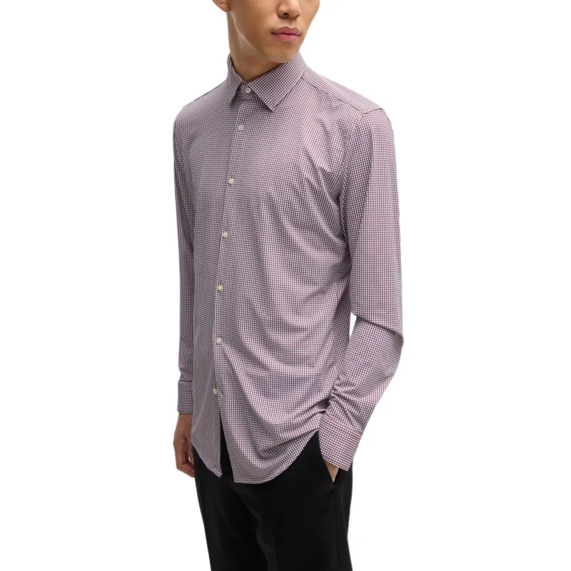 HUGO BOSS Shirt Men's Dark Pink-3