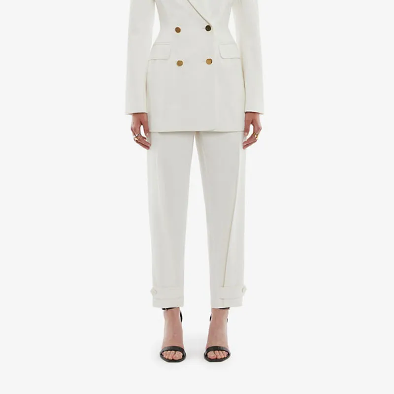 Alexander McQueen Double Breasted Buttoned Jacket-4