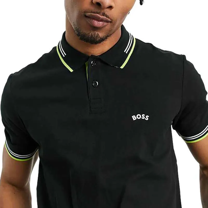 HUGO BOSS Polo Shirt Men's Black-5