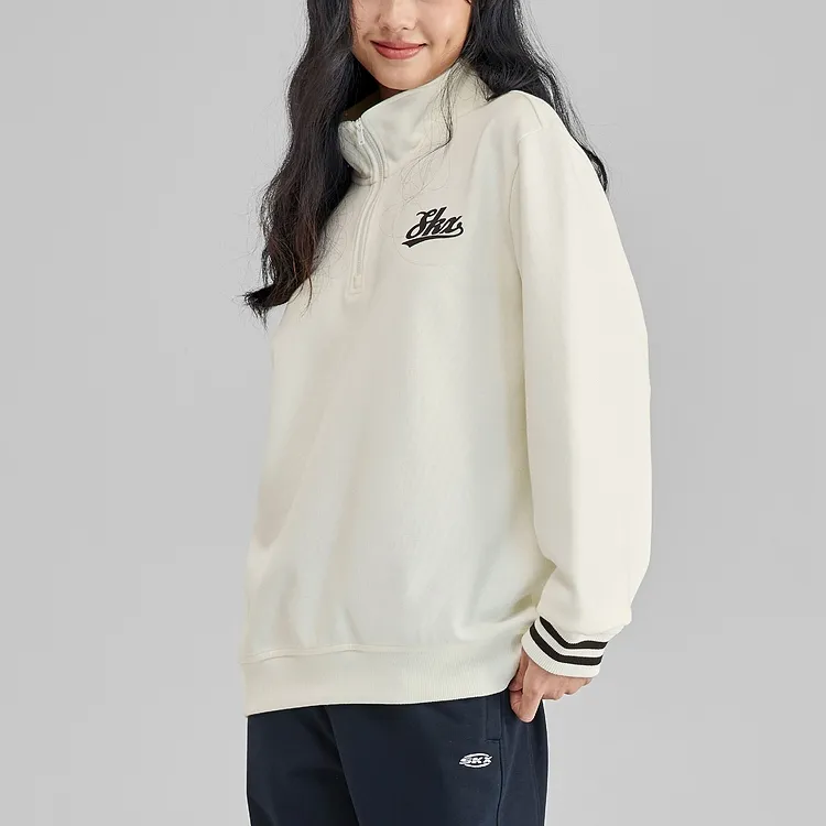 Skechers Sweatshirts Unisex Marshmallow White/0074-2