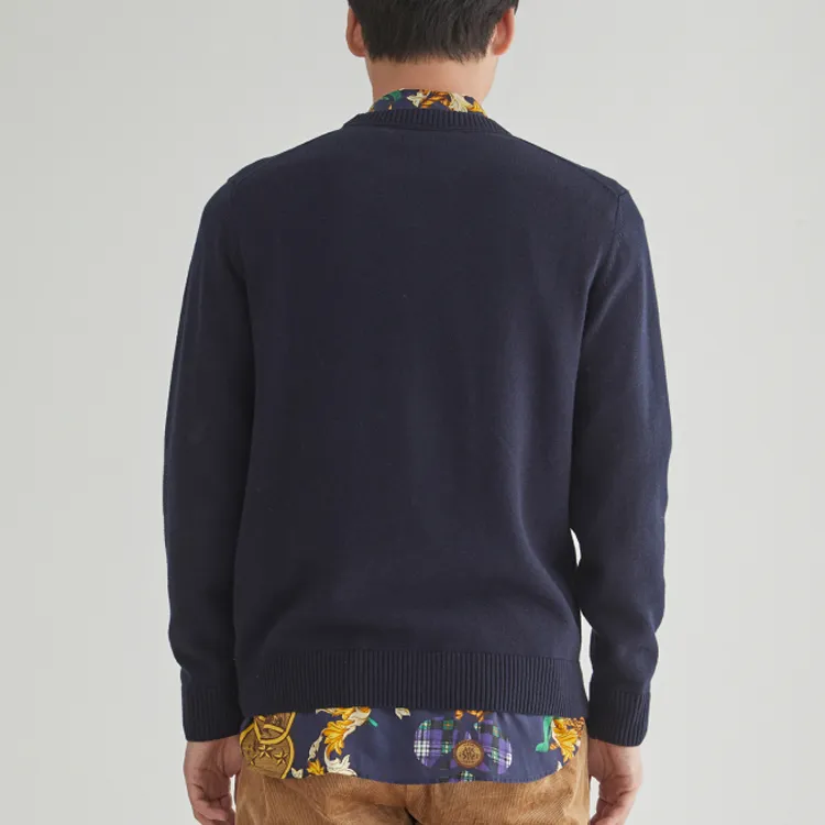 GANT Sweaters Unisex Night Blue-1