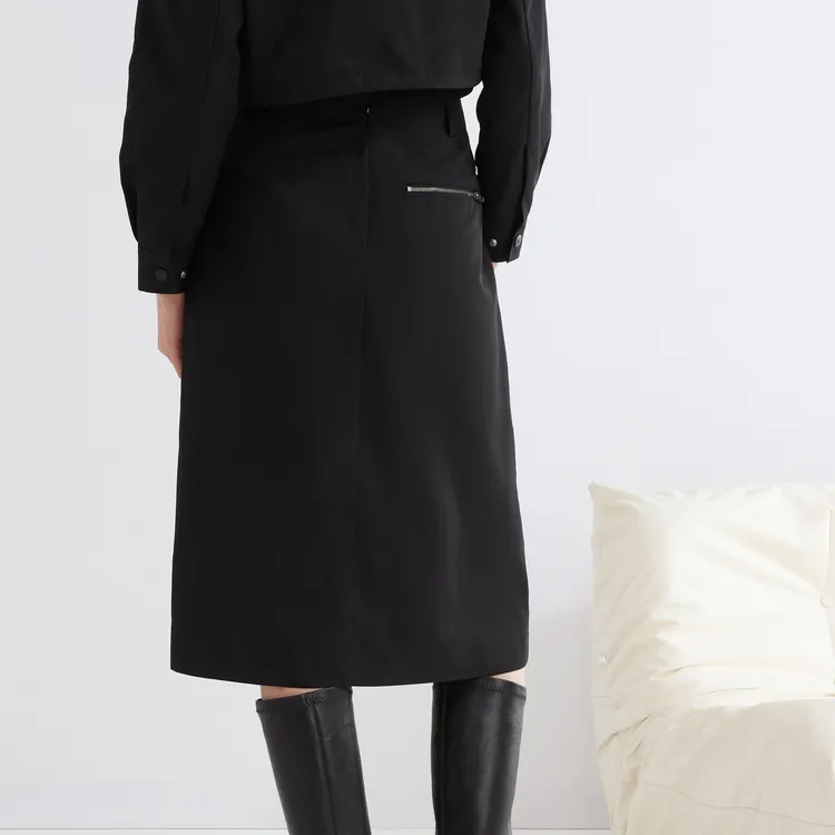 GAP Casual Long Skirts Women's Black-2