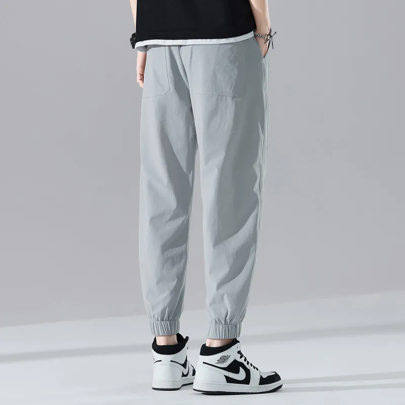 Tonlion Casual Pants Men's Blue-2