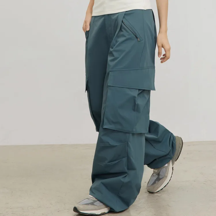 Crying Center Casual Pants Unisex Pine Lime Green-1