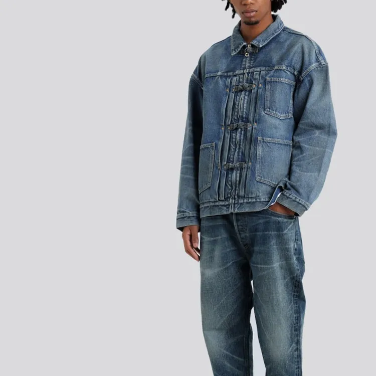 MADNESS Denim Jacket Men's Indigo-2