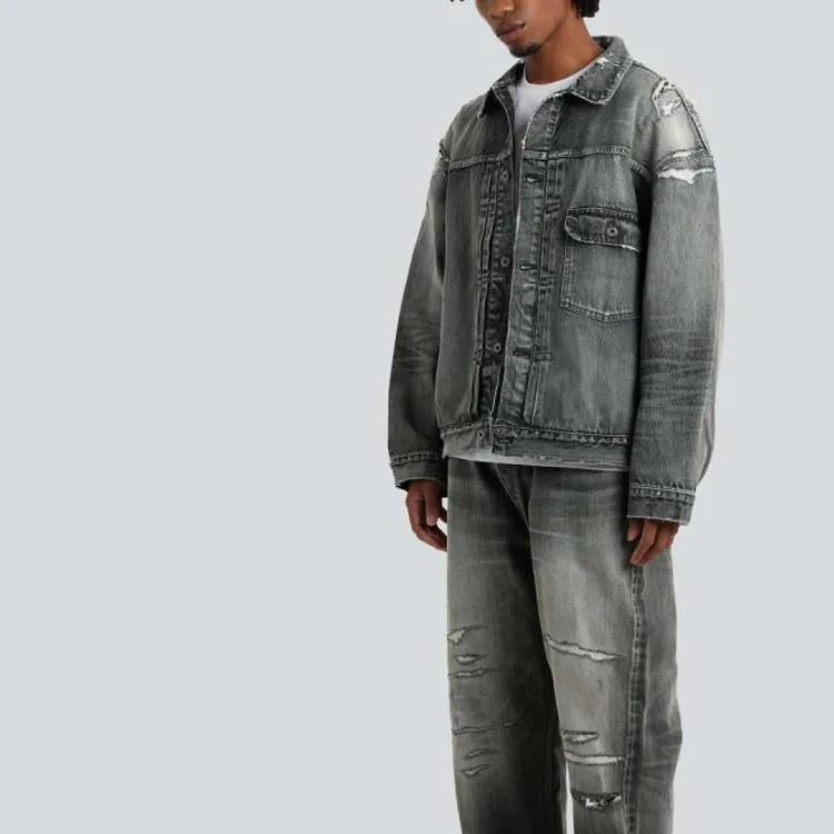MADNESS Denim Jackets Men-2
