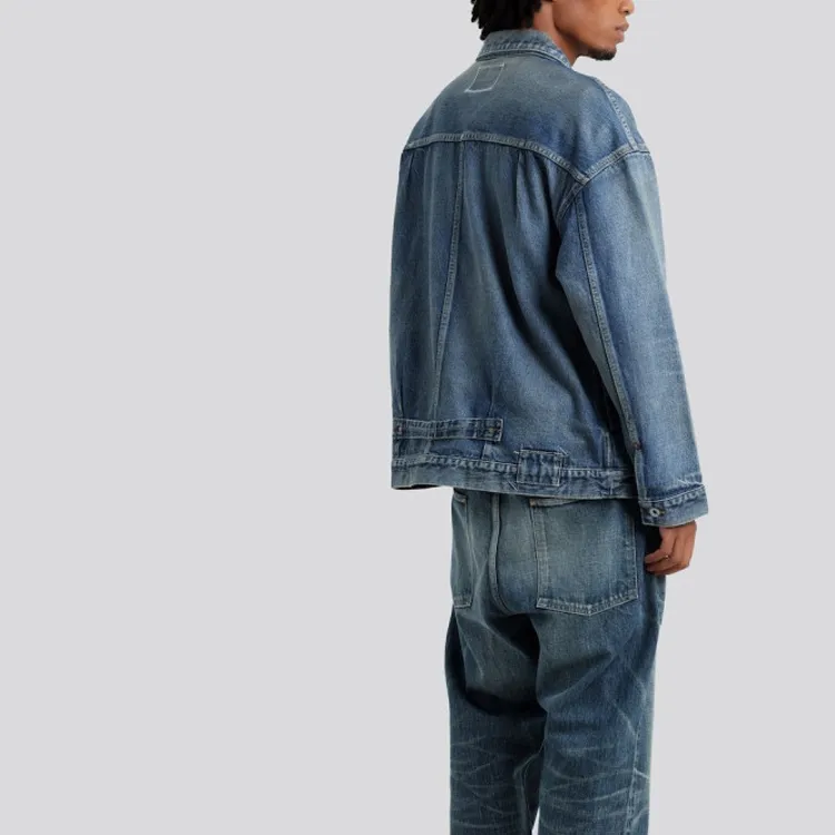 MADNESS Denim Jacket Men's Indigo-3