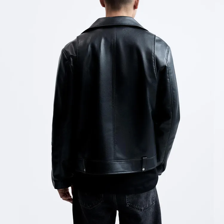 ZARA Jackets & Coats Men's Black-4