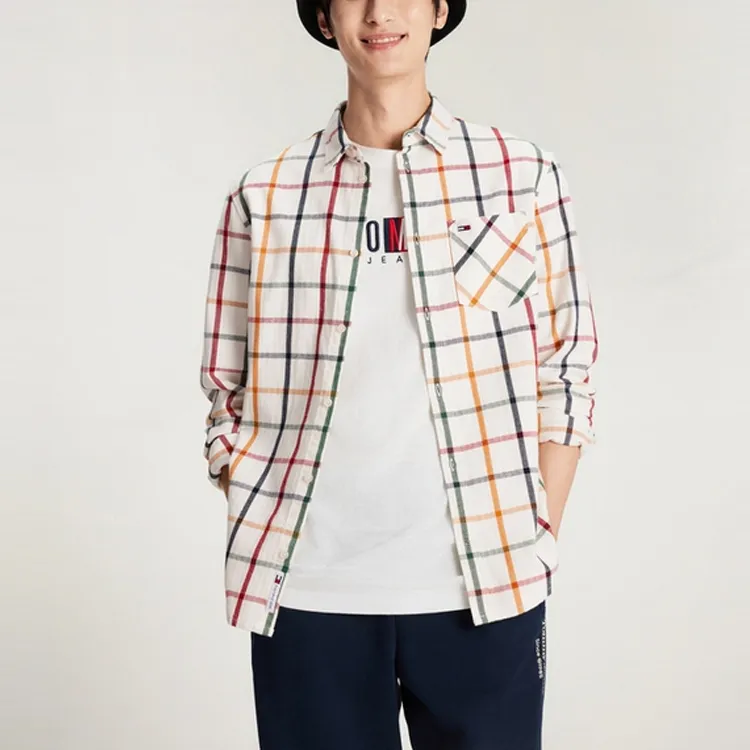 Tommy Hilfiger Shirt Men's Beige-1