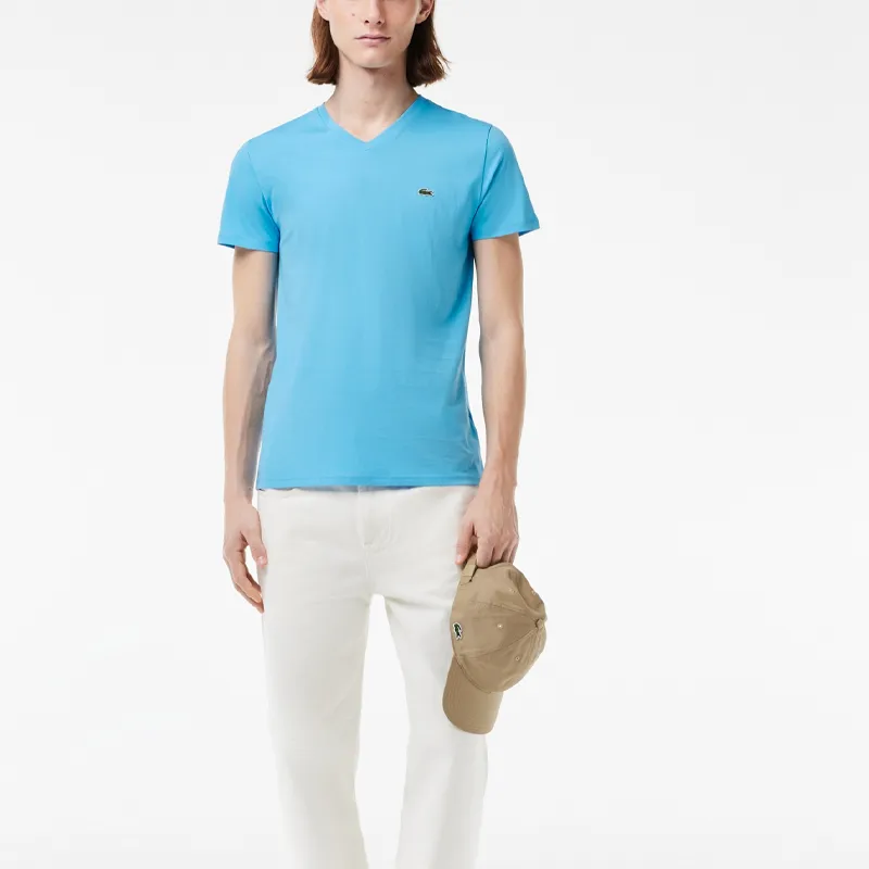 LACOSTE T Shirts Men Blue-1