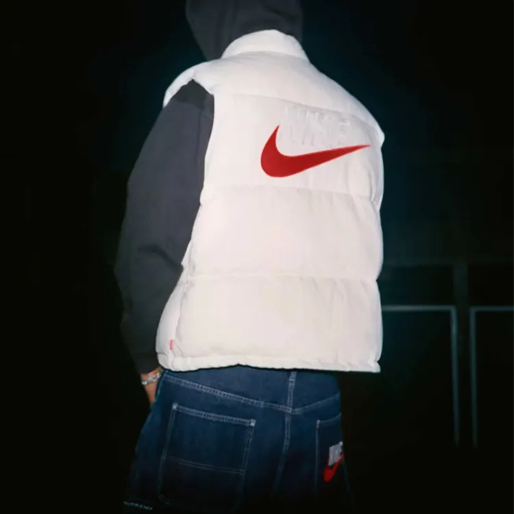 Supreme Nike Denim Puffer Vest-6