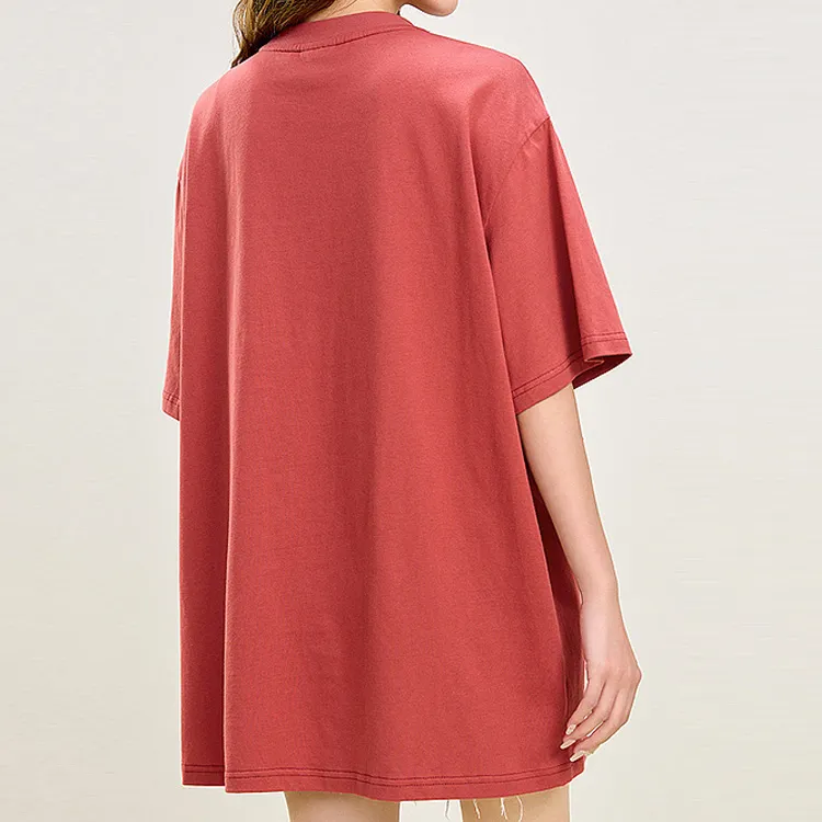 B.Duck T Shirt Women's Burgundy-2