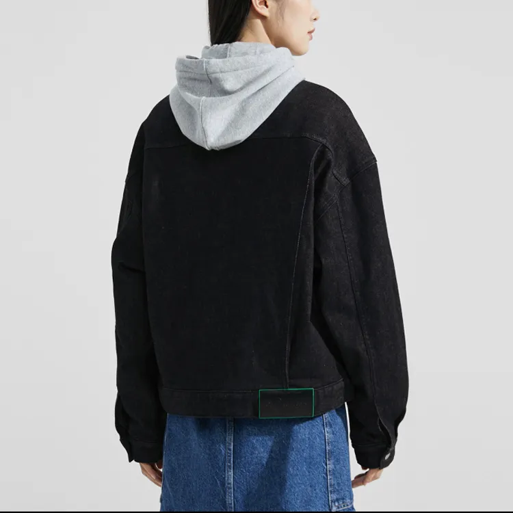 CALVIN KLEIN Denim Jacket Unisex Black-3