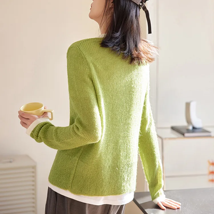 Demana Sweater Women's Fruit Green-2