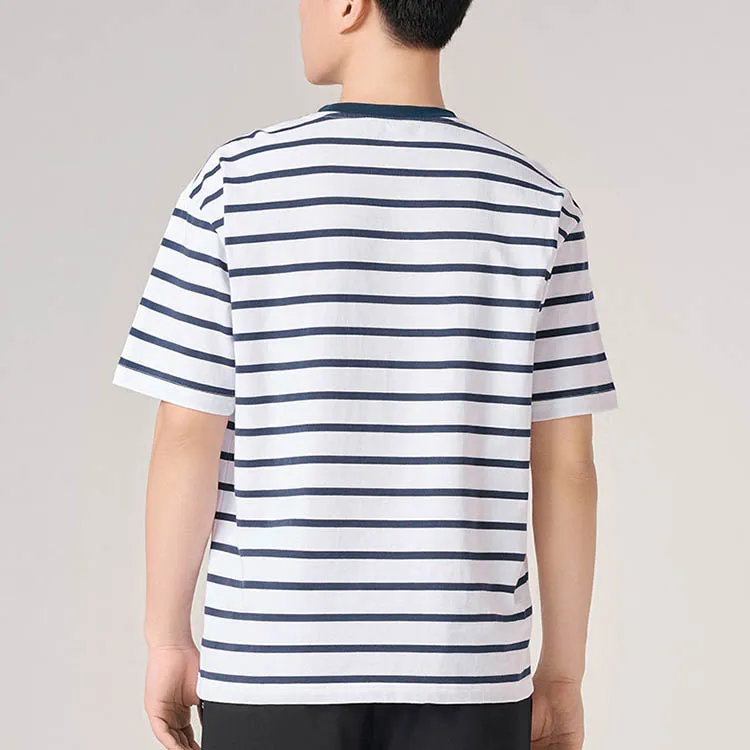 OUTDOOR PRODUCTS T Shirts Unisex Marine Blue Stripe-3