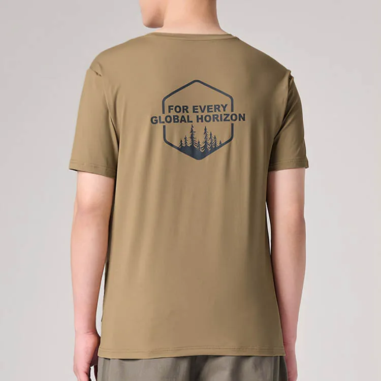 OUTDOOR PRODUCTS T Shirts Men Gravel Brown-3