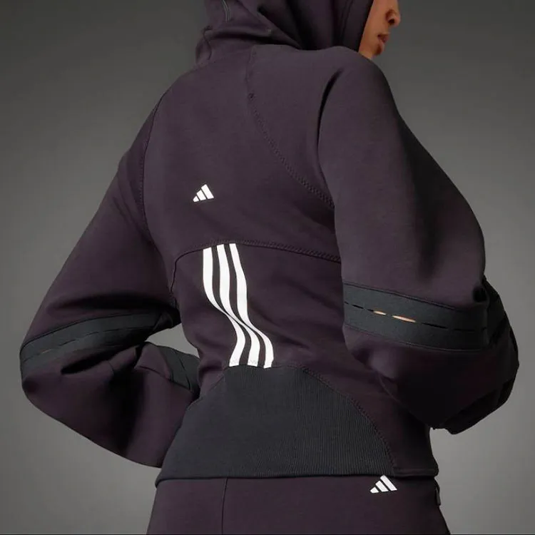 Adidas X RUI ZHOU Co branded Series Jackets Women's Black-2