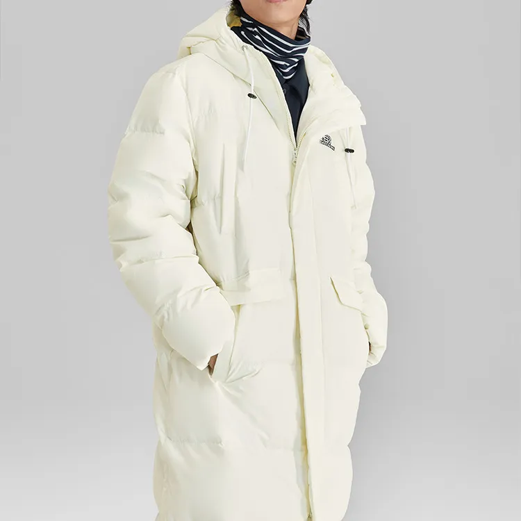 Skechers Colorful Down Jackets Men Marshmallow White-2