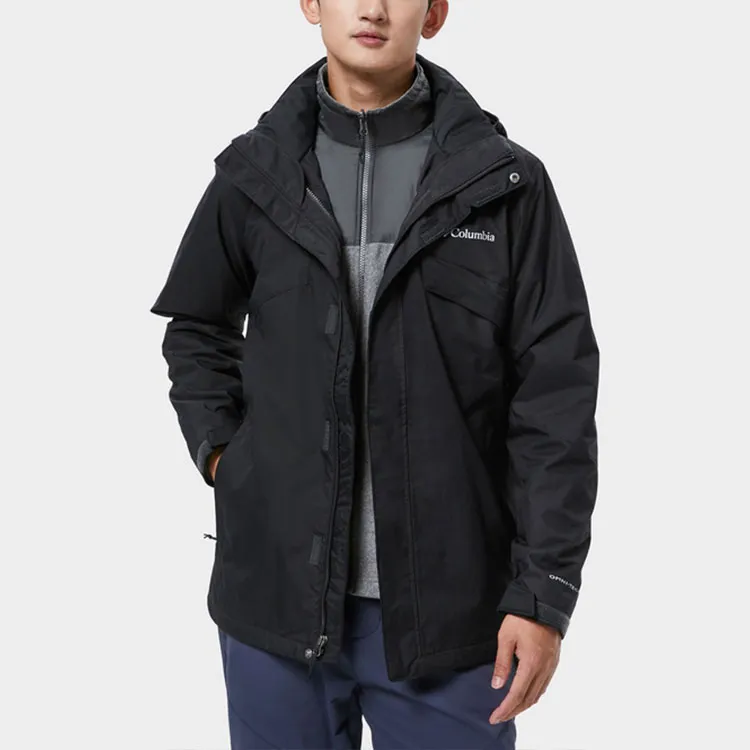 Columbia Jackets Coats Unisex Graphite Black-2