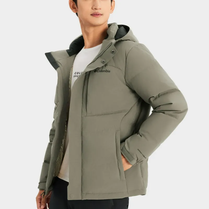 Columbia Windbreaker Jackets Men Army Green-4