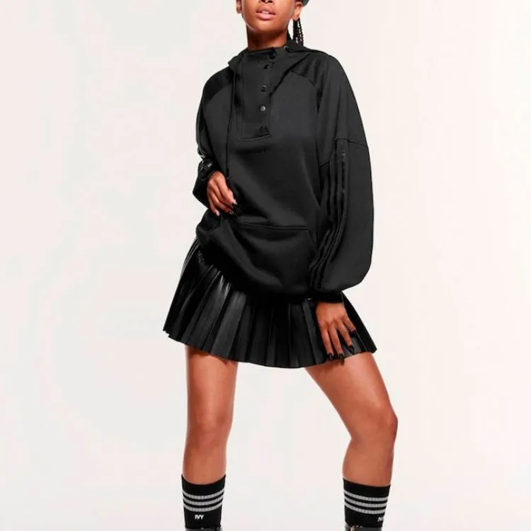 Adidas Ivy Park Snapneck Hoodie All Gender-2