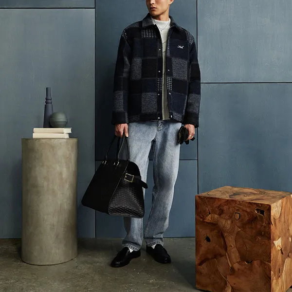 KITH Patchwork Wool Coaches Jacket-2