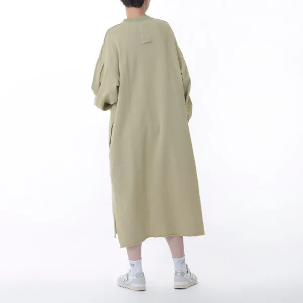 New Balance FW23 Long Sleeved Dress Women's Green-4