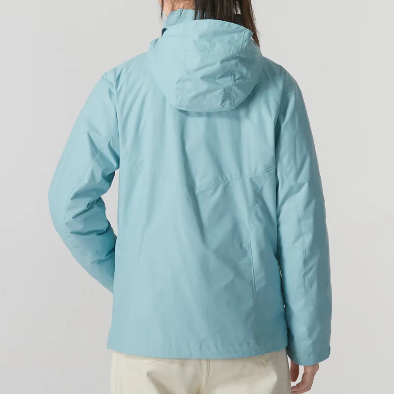 Columbia Windbreaker Jackets Women's Light Blue-1