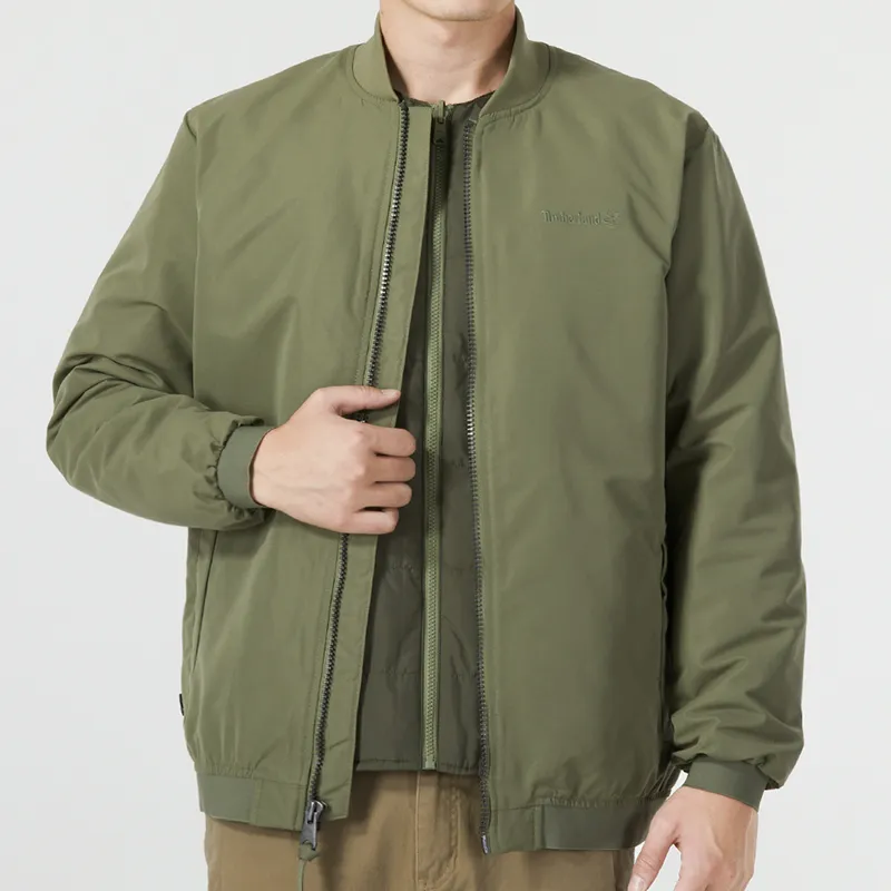 Timberland Waterproof, Windproof, Breathable, And Thermal Windbreaker Jacket Men's Army Green-1