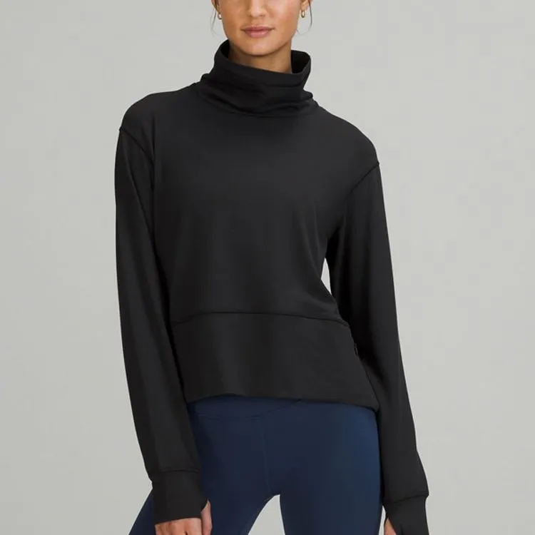 Lululemon Ready To Rulu Sweatshirts Women's Black/BLK-1