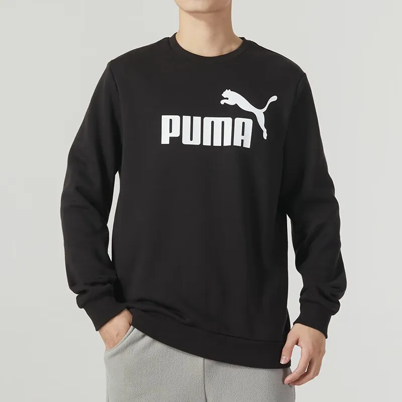PUMA Essentials Sweatshirts Unisex Black-1