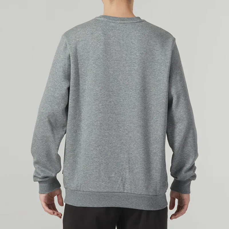 PUMA Crew TR Big Logo Sweatshirts Unisex Light Gray-3