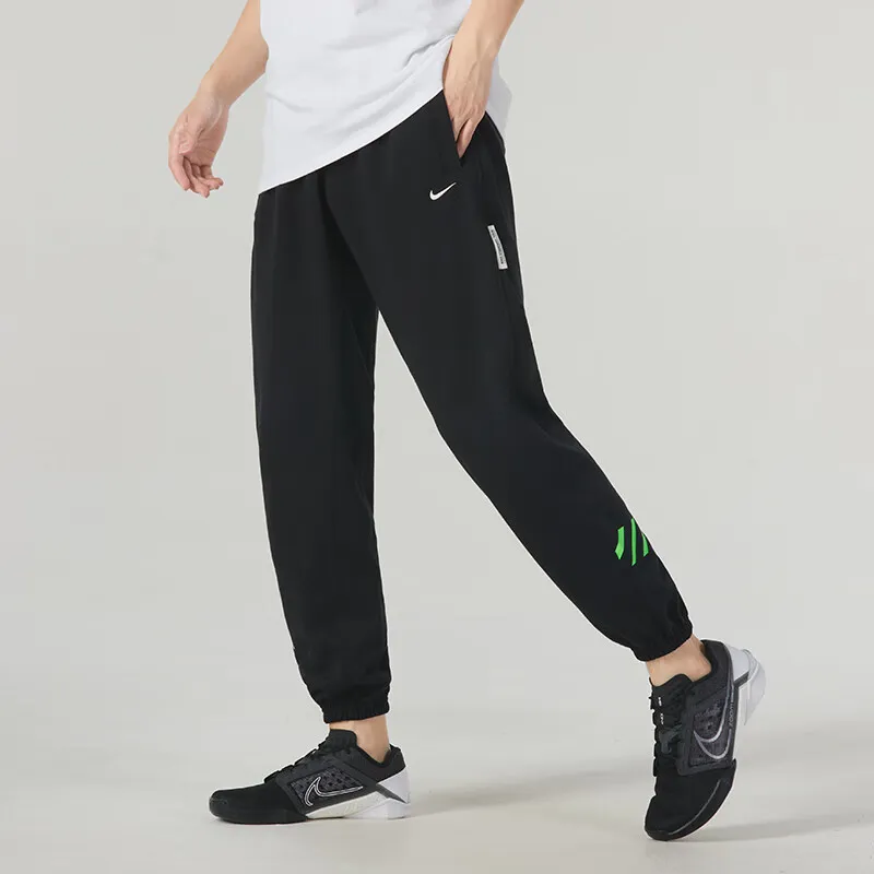 Nike Knitted Sweatpants Men Black-4