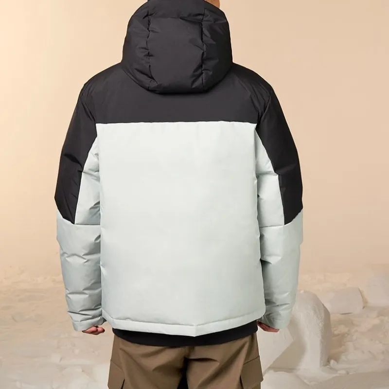 Adidas Down Jackets Men Silver Gray-2