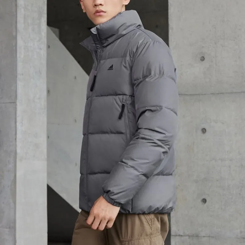 Adidas Down Jackets Men Gray-3