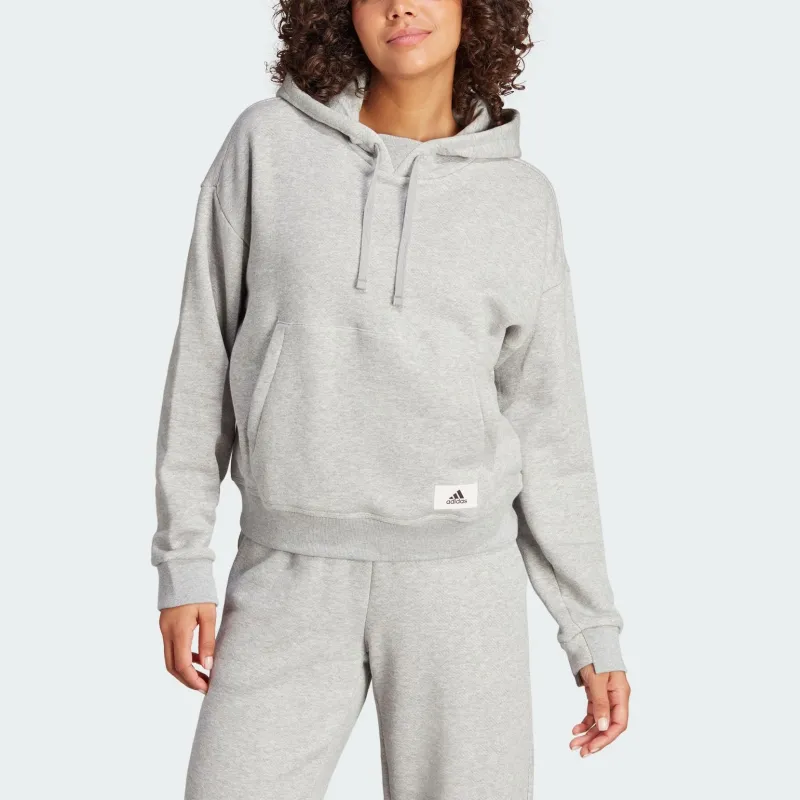 Adidas Sweatshirts Women's Medium Heather Gray-2