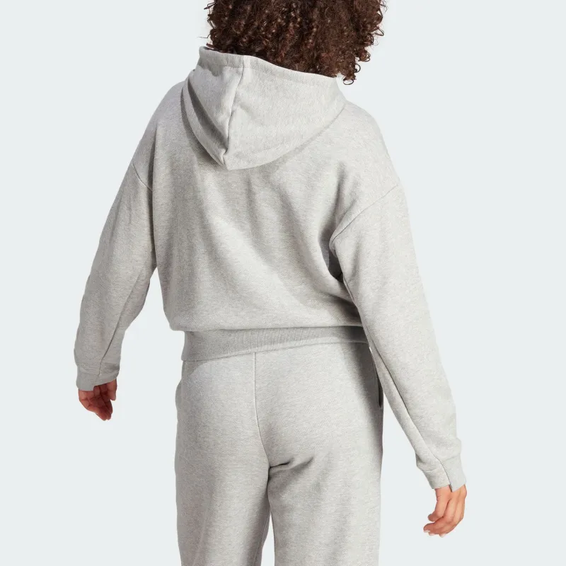 Adidas Sweatshirts Women's Medium Heather Gray-1