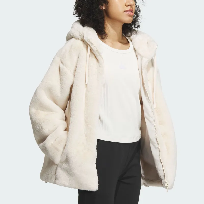 Adidas Velvet Jackets Women's Wonder White-3