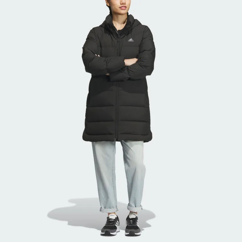 Adidas Down Jackets Women's Black/Gray-1