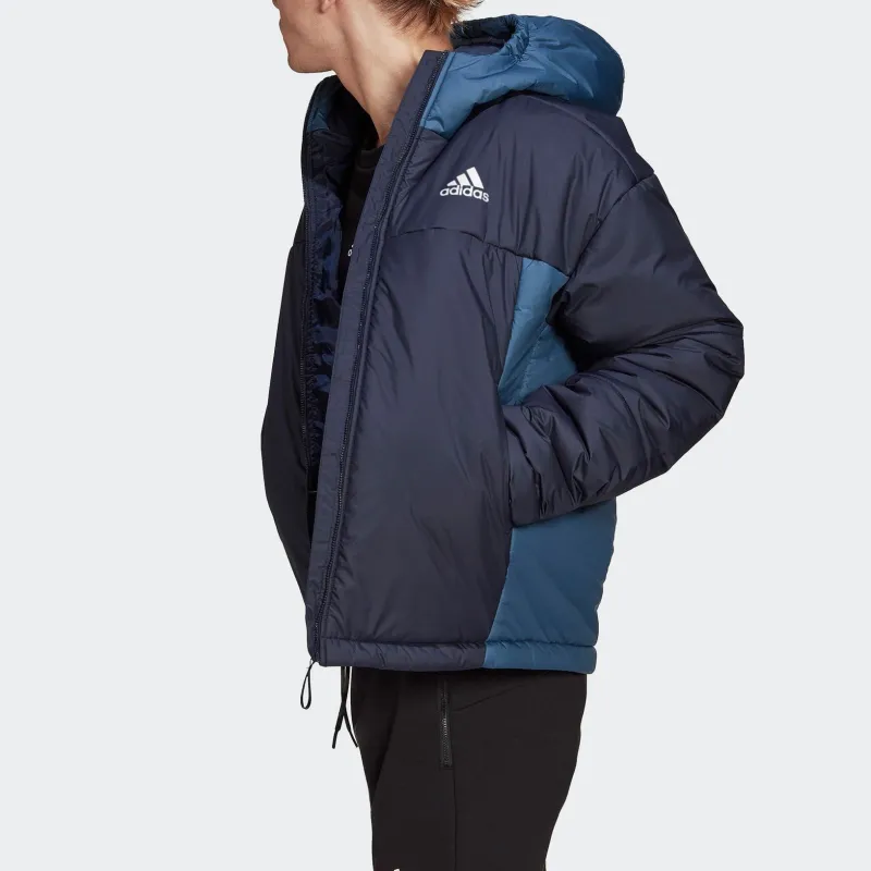 Adidas Puffer Jacket Men's Legend Ink/Miracle Asphalt Gray-3