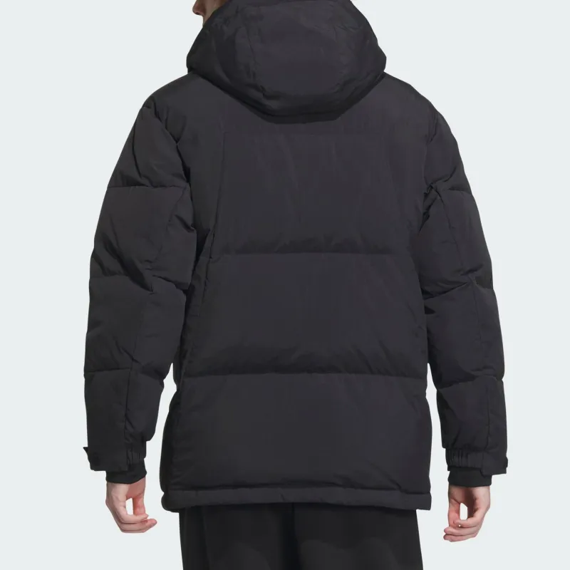 Adidas Down Jacket Men's Black/Black/Gray-2