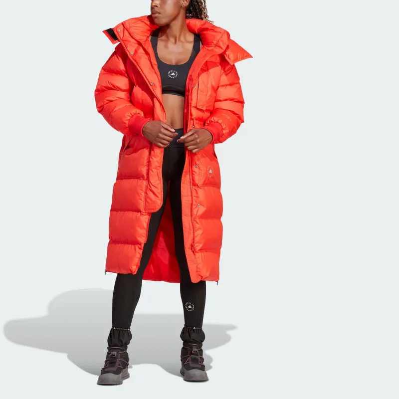 Adidas Puffer Jacket Women's Bright Red-3