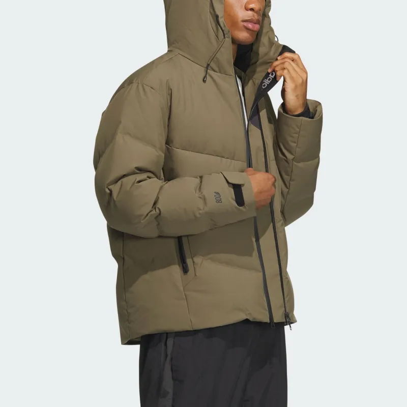 Adidas Down Jacket Unisex Strata Olive Green-3