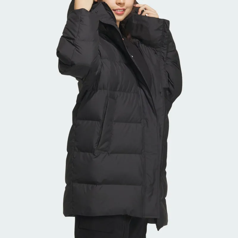 Adidas Windproof And Waterproof Down Jackets Women's Black-3
