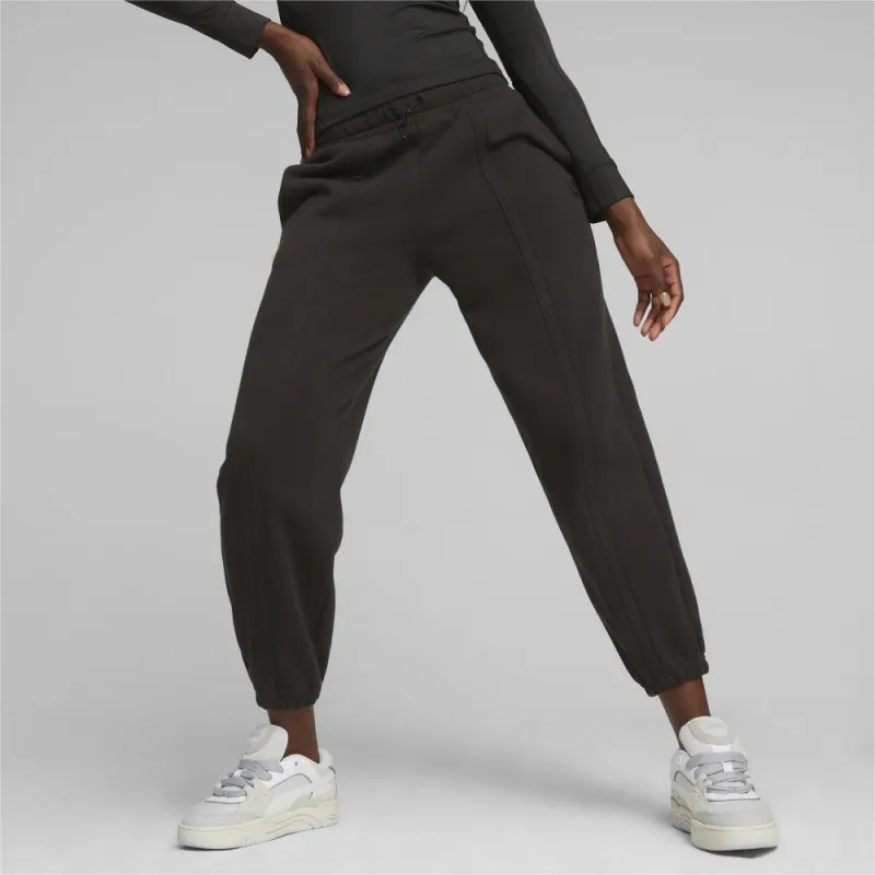 PUMA INFUSE Sweatpants TR Knitted Sports Pants Women's Black-3