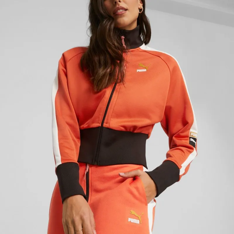 PUMA Jackets Women's Orange-2