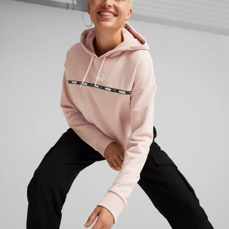 PUMA Puma Power Tape Hoodie TR Sweatshirt Women's Pink-2