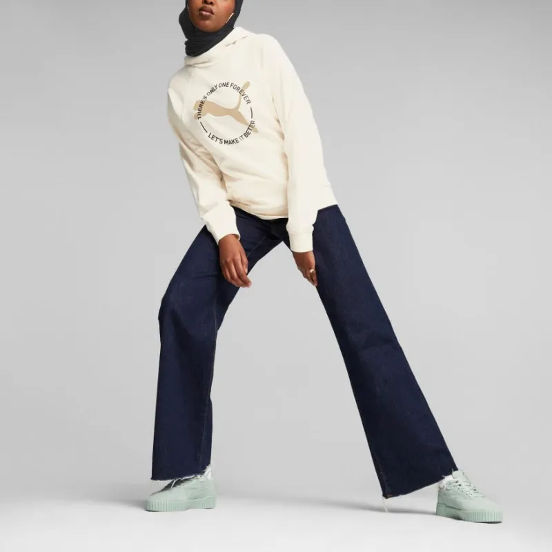 PUMA BETTER SPORTSWEAR BETTER SPORTSWEAR Hoodie TR Sweatshirt Women's White-3